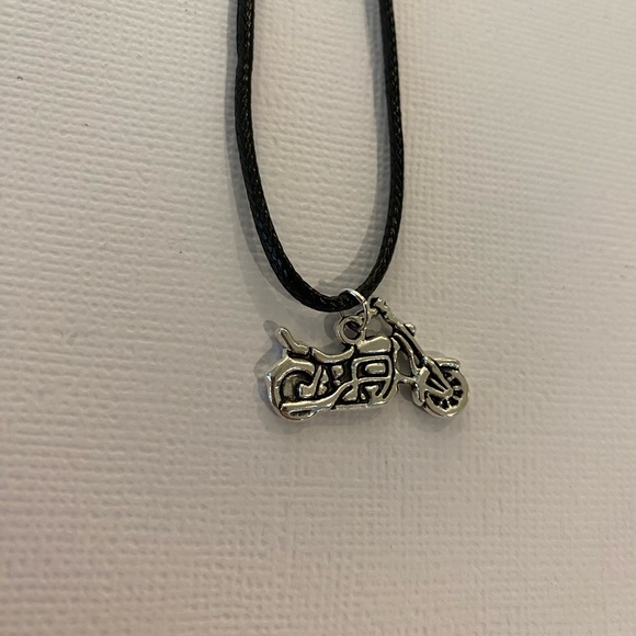 Motorcycle Cord Necklace - Picture 3 of 4